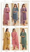 Shohini By Vinay Kuleesh Dola Silk Embroidery Designer Salwar Suits Wholesale Price In Surat
